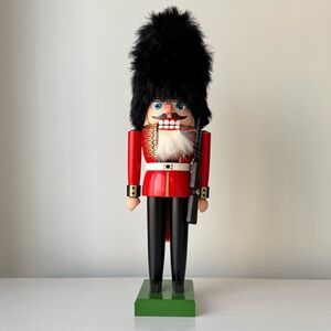 Classic Red‎ and Black Nutcracker Soldier Figurine